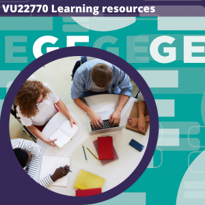 VU22770 Develop a gender lens to support gender equity work: Learning Resources